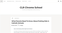Desktop Screenshot of clrchomeschool.com
