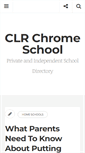 Mobile Screenshot of clrchomeschool.com